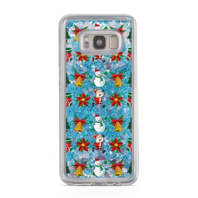 Glitter skal till Samsng Galaxy S8 Plus - Christmas dream