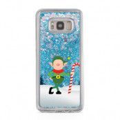 Glitter skal till Samsng Galaxy S8 Plus - Christmas grinch