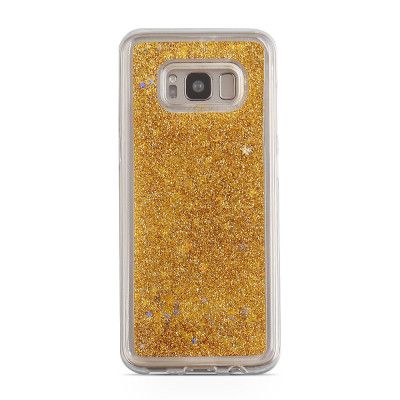 Glitter skal till Samsng Galaxy S8 Plus - Emoji Dancing Girl