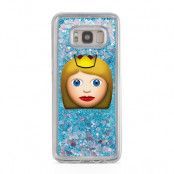 Glitter skal till Samsng Galaxy S8 Plus - Emoji Pricess