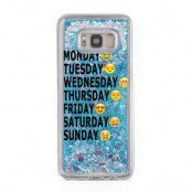 Glitter skal till Samsng Galaxy S8 Plus - Emoji Week