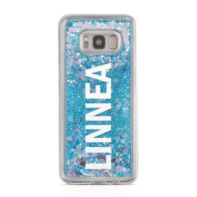 Glitter skal till Samsng Galaxy S8 Plus - Linnea