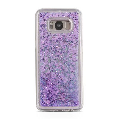 Glitter skal till Samsng Galaxy S8 Plus - Marble river-arrow