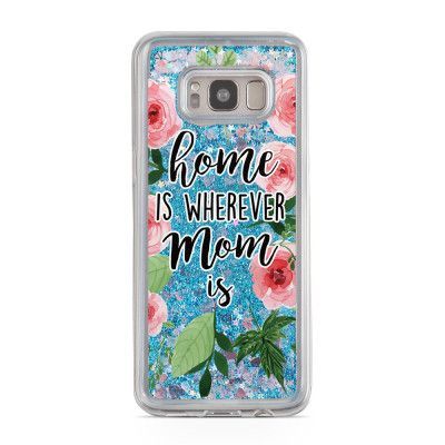 Glitter skal till Samsng Galaxy S8 Plus - Mom Home