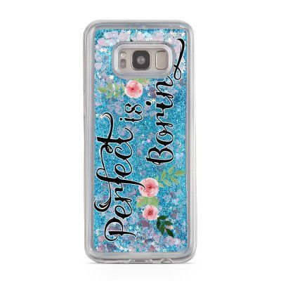 Glitter skal till Samsng Galaxy S8 Plus - Perfect is boring