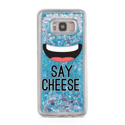 Glitter skal till Samsng Galaxy S8 Plus - Say Cheese