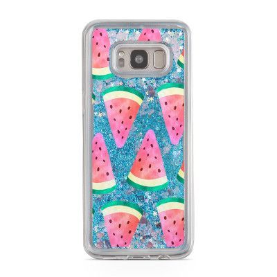 Glitter skal till Samsng Galaxy S8 Plus - Water Mellon