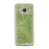 Glitter Skal till Samsung Galaxy S8 Plus -  Grön