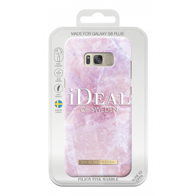 iDeal of Sweden Fashion Case Samsung Galaxy S8 Plus - Pilion Pink Marble