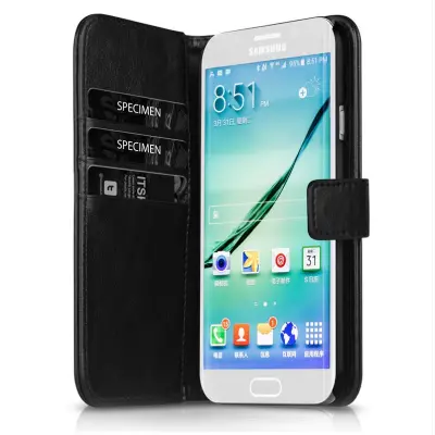 ITSKINS Bookcase Plånboksväska till Samsung Galaxy S8 Plus - Svart