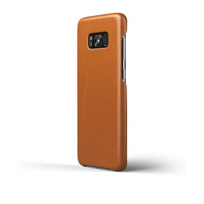 Mujjo läderfodral till Samsung Galaxy S8 Plus - Brun