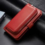 Plånboksfodral Magnetskal Samsung Galaxy S8 Plus - Röd