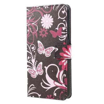 Plånboksfodral Samsung Galaxy S8 Plus - Black Butterfly