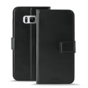 Puro Milano Plånboksfodral Samsung Galaxy S8 Plus - Svart