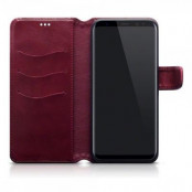 Qubits Plånboksfodral till Samsung Galaxy S8 Plus - Röd