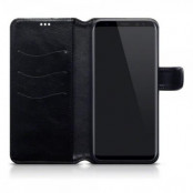 Qubits Plånboksfodral till Samsung Galaxy S8 Plus - Svart Brun