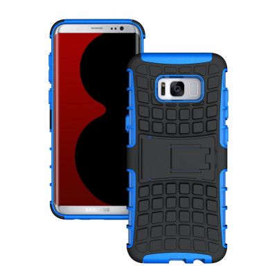 Rugged Mobilskal Samsung Galaxy S8 Plus - Blå
