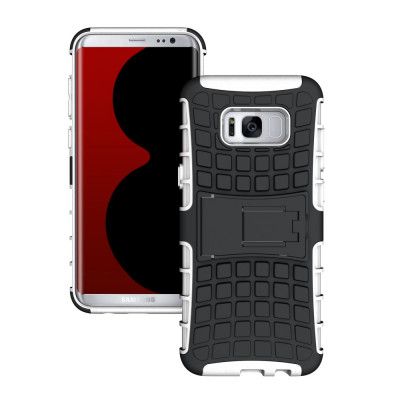 Rugged Mobilskal Samsung Galaxy S8 Plus - Vit