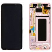 Samsung Galaxy S8 Plus Skärm LCD Display Glas Original - Rosa/Guld - GH97-20470E