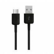 SiGN USB-C kabel till Samsung Galaxy S8 / S8 Plus, 3A, 1.2m - Svart