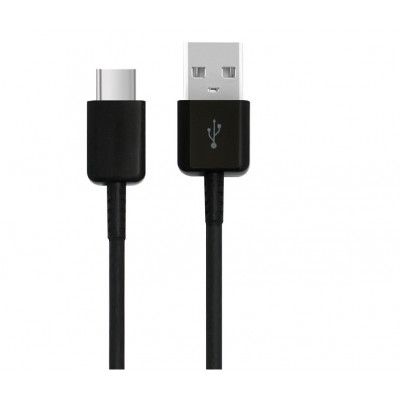 SiGN USB-C till USB-A kabel 3A 1.2m - Svart