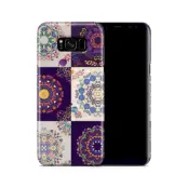 Skal till Samsung Galaxy S8 Plus - Blommigt lapptäcke