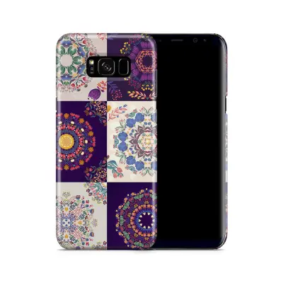 Skal till Samsung Galaxy S8 Plus - Blommigt lapptäcke