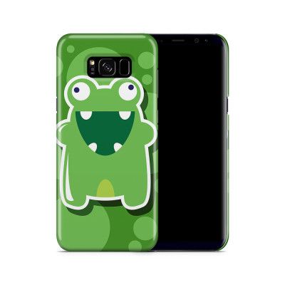 Skal till Samsung Galaxy S8 Plus - Bubbelmonster Groda - Grön