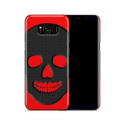 Skal till Samsung Galaxy S8 Plus - Dödskalle siluett