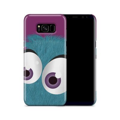 Skal till Samsung Galaxy S8 Plus - Fuzzy monster - Blå
