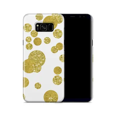 Skal till Samsung Galaxy S8 Plus - Guldkonfetti
