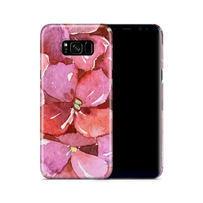 Skal till Samsung Galaxy S8 Plus - Målning - Blommor