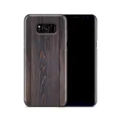 Skal till Samsung Galaxy S8 Plus - Mörkbetsat trä