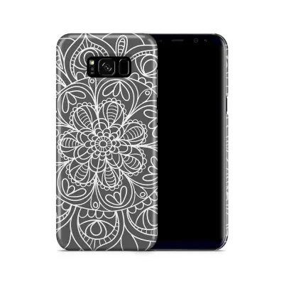 Skal till Samsung Galaxy S8 Plus - Mandala - Grå