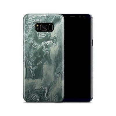 Skal till Samsung Galaxy S8 Plus - Marble - Grön