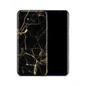 Skal till Samsung Galaxy S8 Plus - Marble - Svart