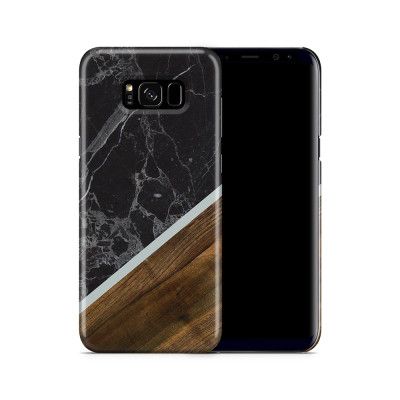Skal till Samsung Galaxy S8 Plus - Marble Wood