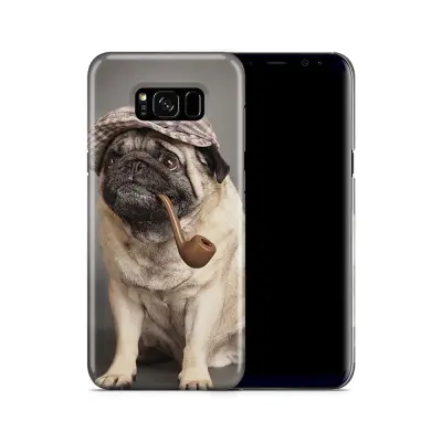 Skal till Samsung Galaxy S8 Plus - Mops med keps