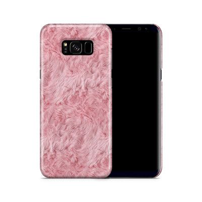 Skal till Samsung Galaxy S8 Plus - Pink Fur