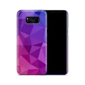 Skal till Samsung Galaxy S8 Plus - Polygon - Lila