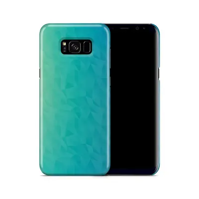 Skal till Samsung Galaxy S8 Plus - Prismor - Grön