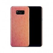 Skal till Samsung Galaxy S8 Plus - Prismor - Rosa/Orange
