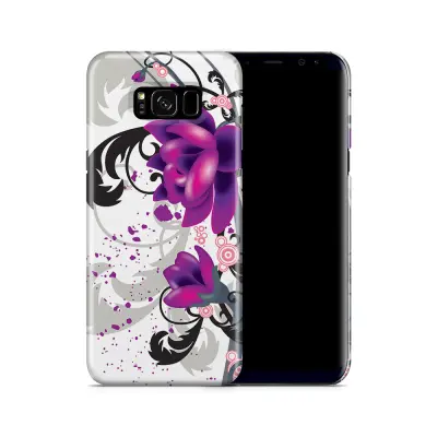 Skal till Samsung Galaxy S8 Plus - Red Flowers