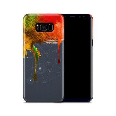 Skal till Samsung Galaxy S8 Plus - Rinnande färg - Spektrum