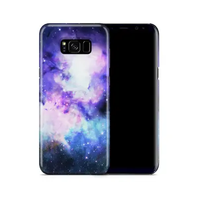 Skal till Samsung Galaxy S8 Plus - Rymden - Lila/Blå