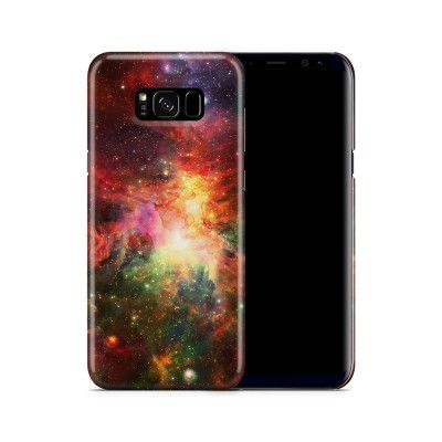 Skal till Samsung Galaxy S8 Plus - Rymden - Röd/Grön