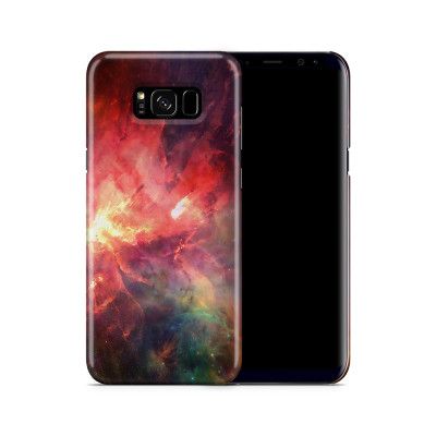 Skal till Samsung Galaxy S8 Plus - Rymden - Röd/Svart