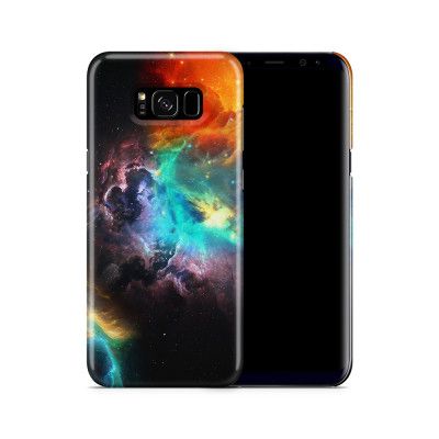 Skal till Samsung Galaxy S8 Plus - Rymden - Svart/Blå