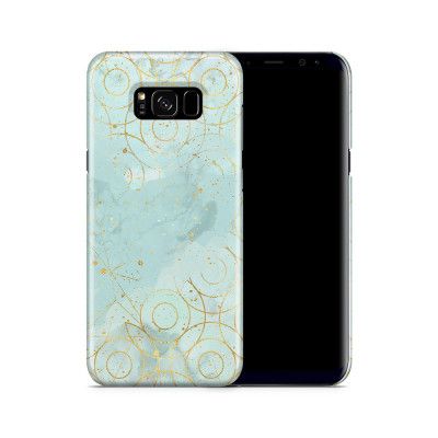 Skal till Samsung Galaxy S8 Plus - Teal Circles