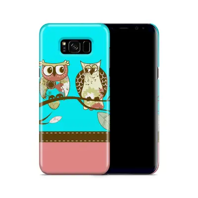 Skal till Samsung Galaxy S8 Plus - Ugglor i träd
